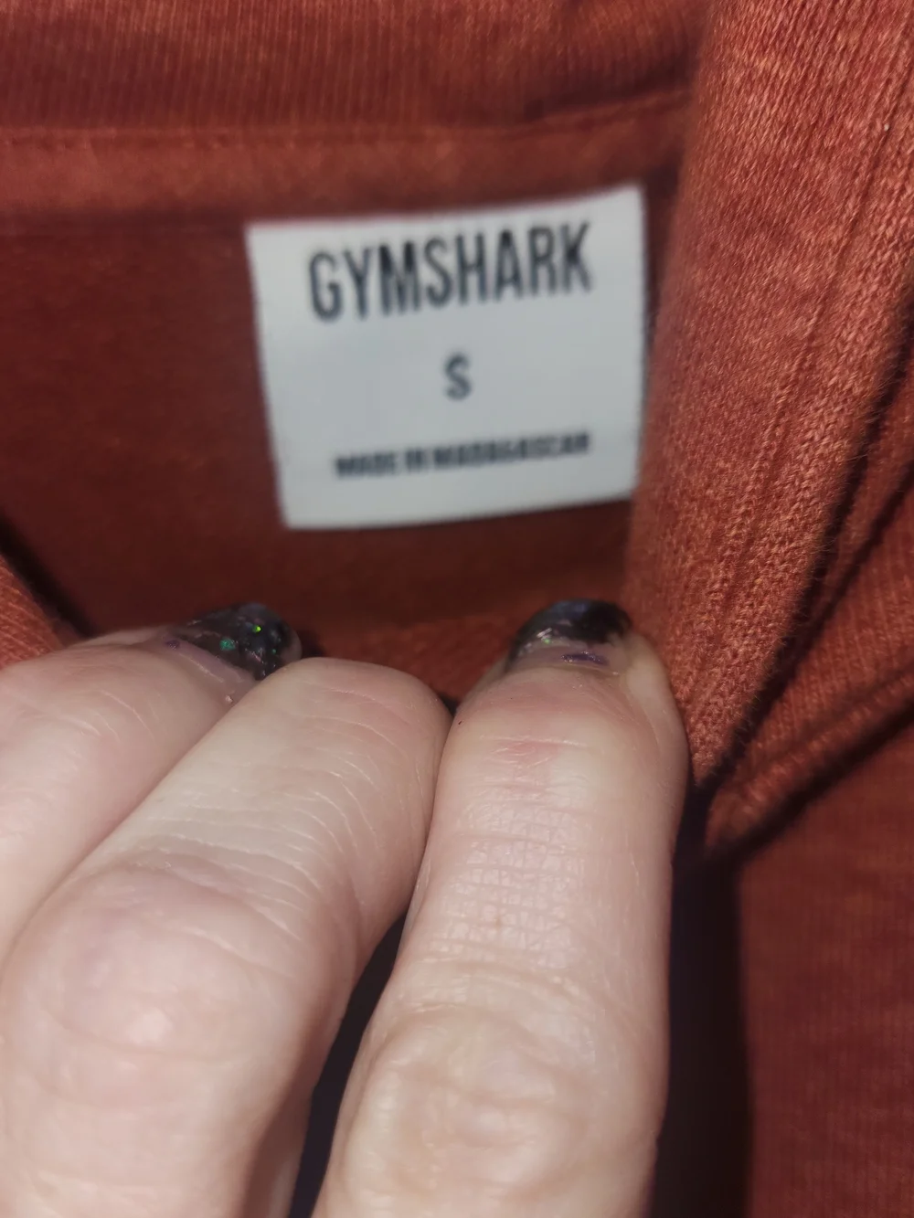 Men's Gymshark Rust Orange Sweat Outfit - Picture 2 of 5